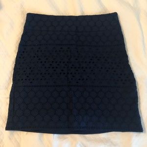 Banana Republic Navy Skirt 00P